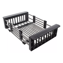 Cuba Gourmet Quadrada Aço Inox 60x40cm Black - Construinox